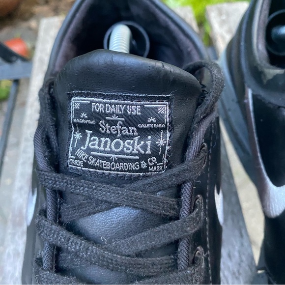 Nike Stefan Janoski Max NYC Edition Men's Size 11.5 Black Leather 749678-001 - Picture 11 of 15